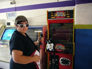 guitar hero arcade style