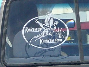 hunting bumperstickers