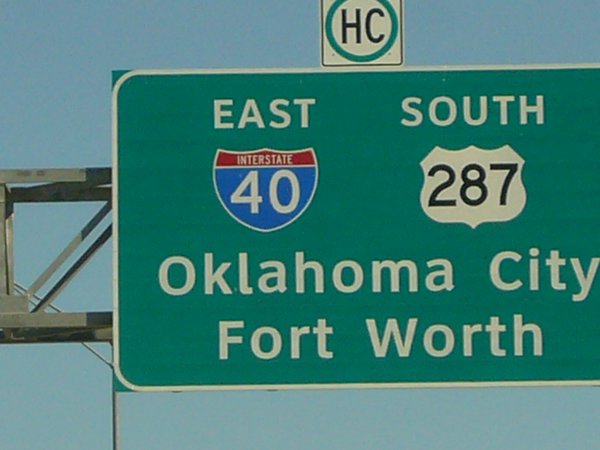 Heading to Oklahoma