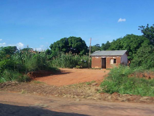 House on the road after Morogoro