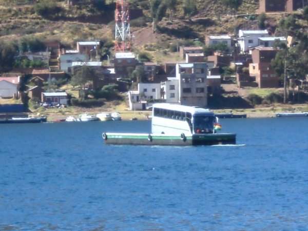bus to la paz on broken down raft