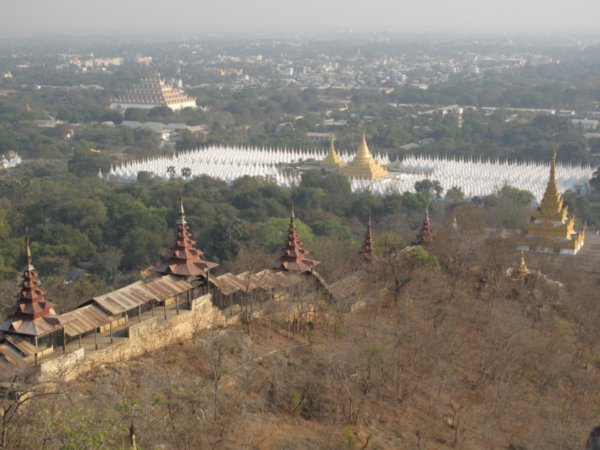 Sandamani Paya from Mandalay Hill