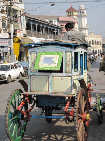 Wagon in Pyin U Lwin - rear