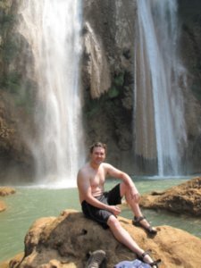 John at Anisakan Falls