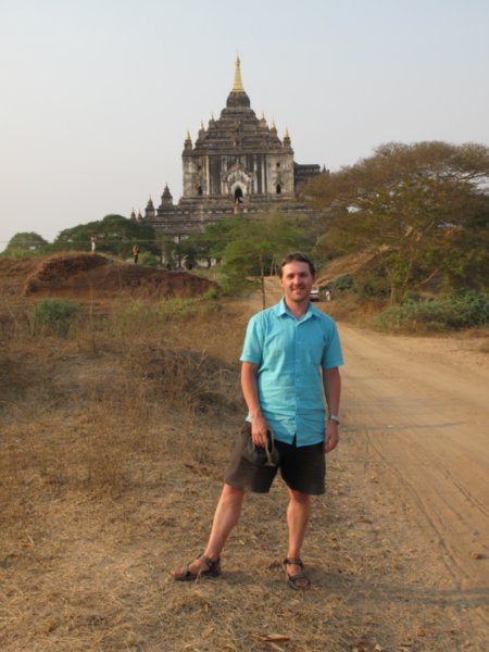 Me and the Gawdapalin Temple, Bagan
