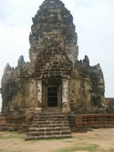 Prang Sam Yot, the Khmer temple in Lopburi