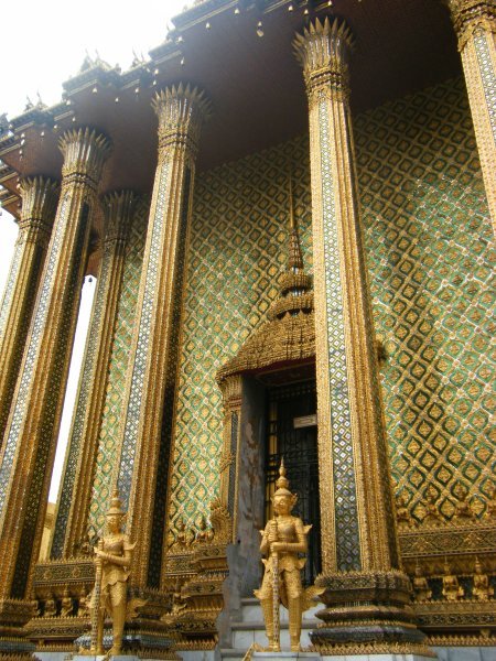 Wat Phra Kaew, the temple containing the Emerald Buddha