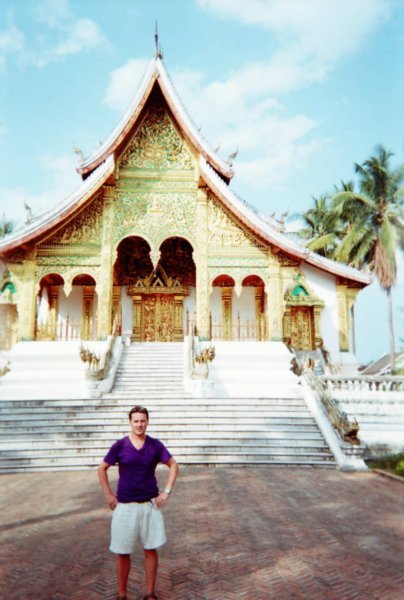Me - Buddhist Temple at Haw Kham (Royal Palace) complex, Luang Prabang