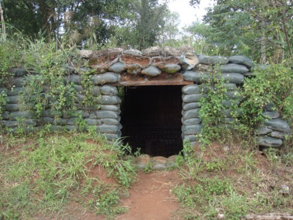 Reconstructed bunker - Khe Sanh