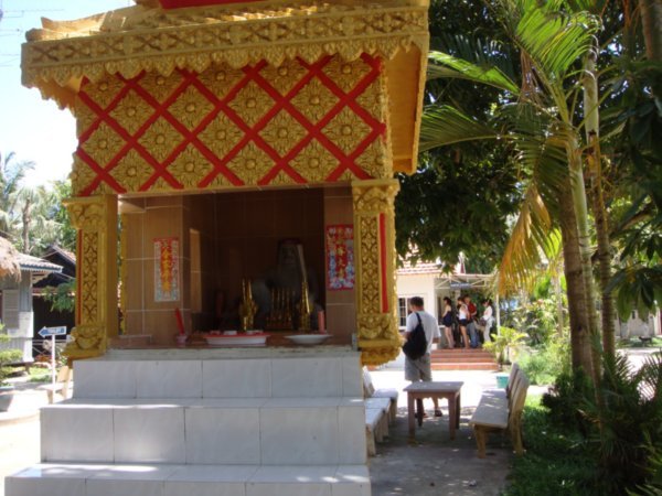 Shrine at Cambodia border