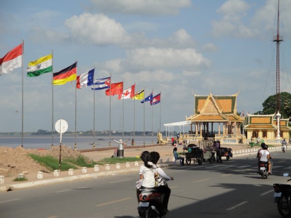 Tonle Sap river, Phnom Penh