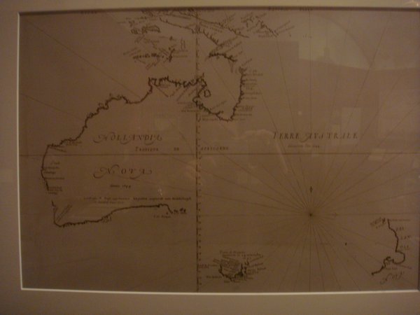 Dutch map of WEestern Australia - 17th Century
