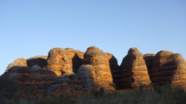 The famous Beehive structures of Purnululu