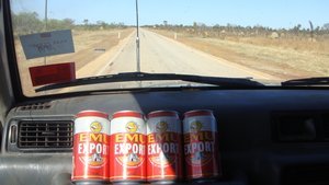 Drunk cans of Emu Export