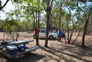 Camping in Kakadu