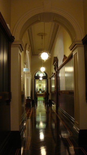 The corridor of Upper and Lower