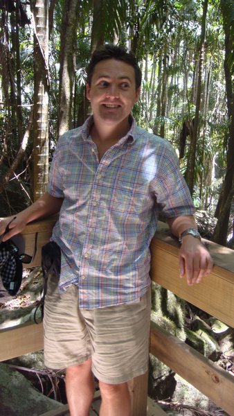 Yours Truly in the forest - Mount Tamborine