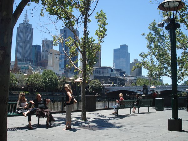 Melbourne from South Bank