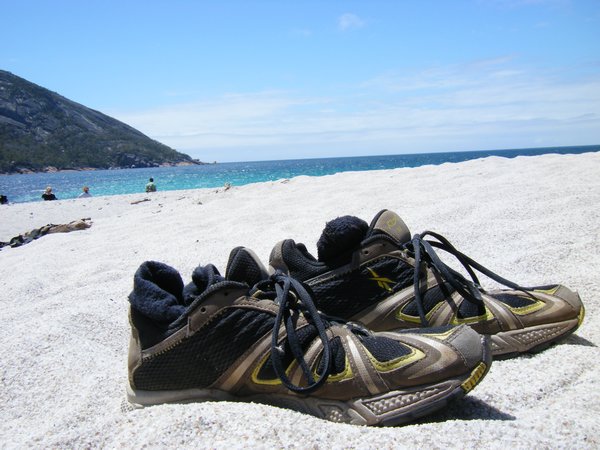 Wineglass Bay...the trainers