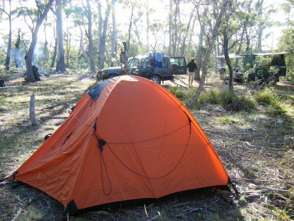 My tent at Camp Beer