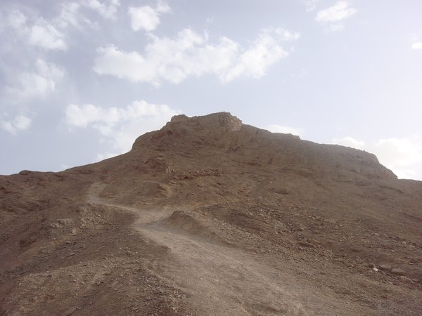 view towards Towers of Silence (Dakhmeh-ye Zartoshtiyun)