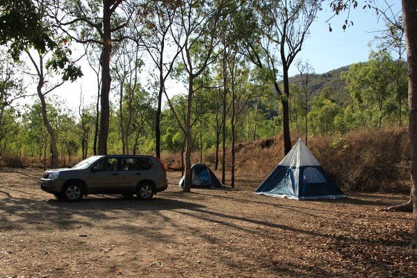 Camping near Chrystal Creek