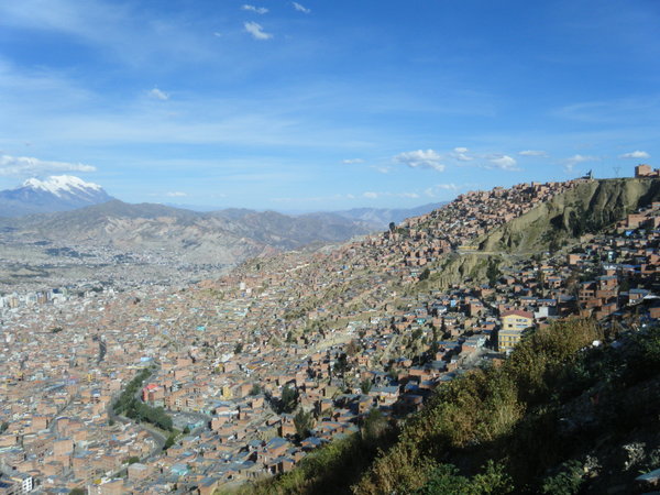 The view on La Paz