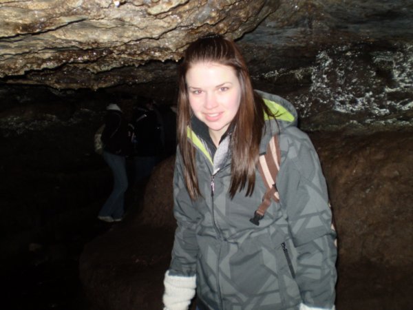 Me in the caves