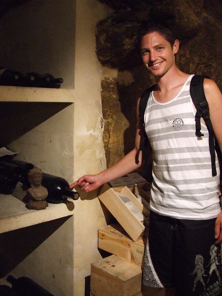 Saint Emilion - The cellar at Clos La Madeleine