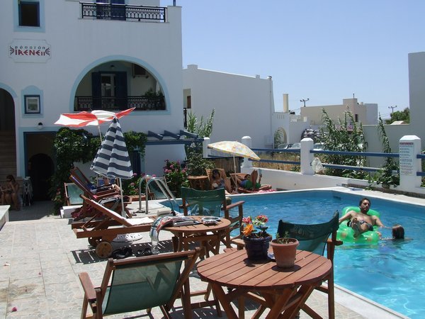 Naxos - our hotel pool
