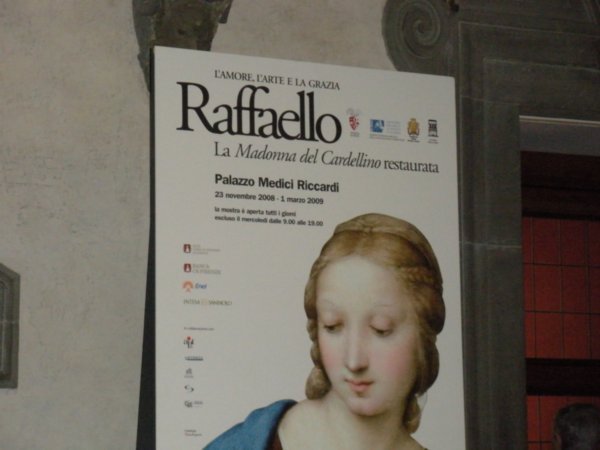 We got to see Raphael's Madonna and child