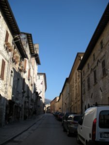 streets in assisi