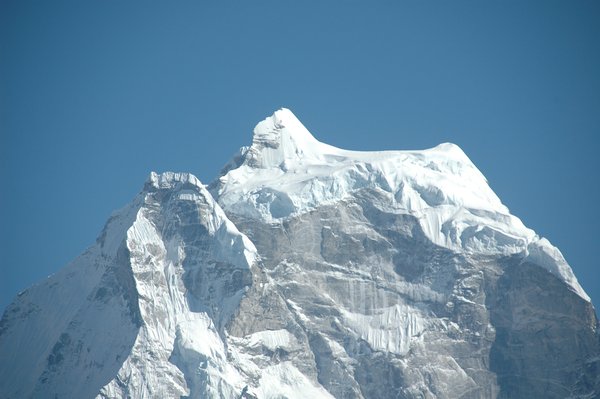 The majestic Kangtega 6685 m. seen from Dole
