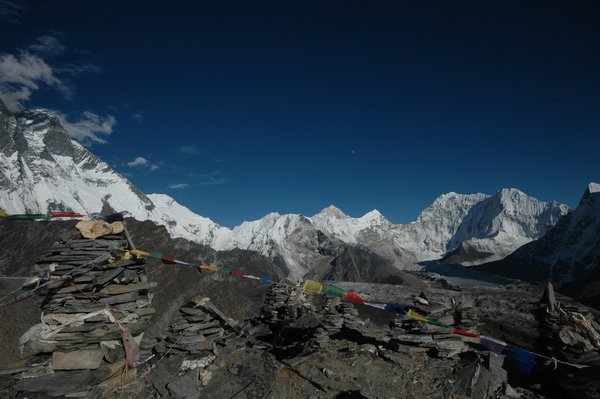 On top of Chhukung Ri 5546 m. 
