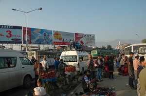 Old Bus Station in Kathmandu