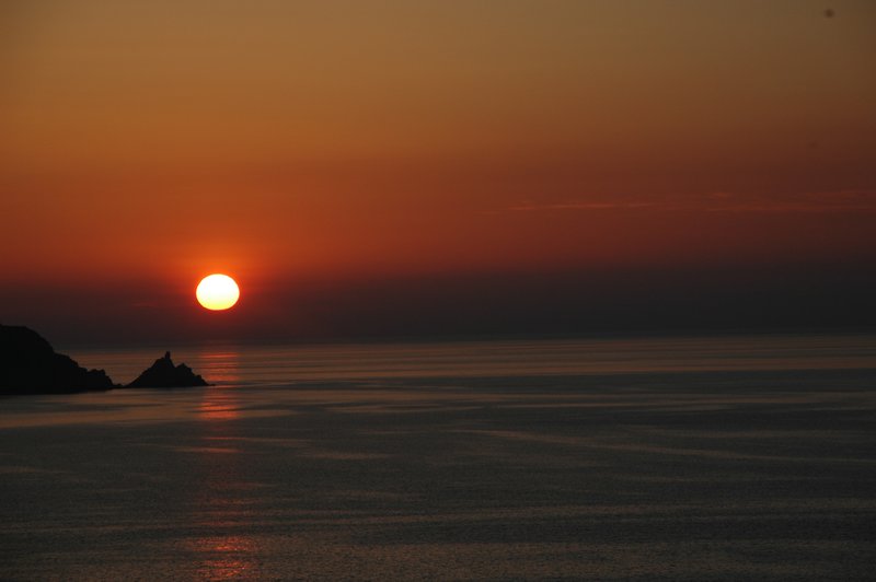 Sunset from the Calvi Citadel