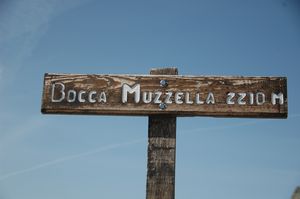 Bocca Muzzella 2210 m.