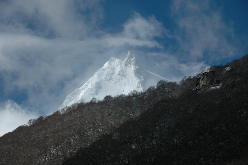 Mt Manaslu 8156 m.