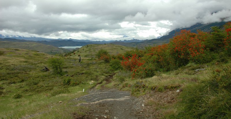 Overlooking wild Patagonia