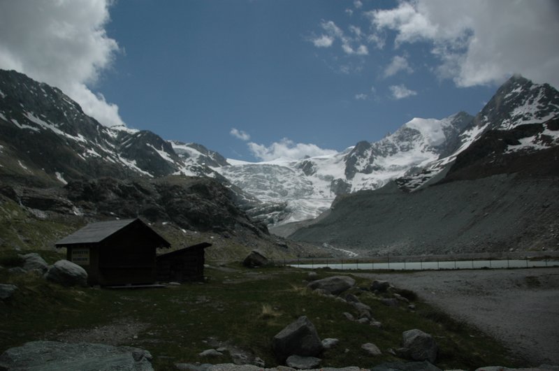 At the bottom of Val de Moiry
