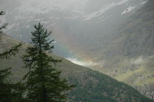 Rainbow in the Mattertal