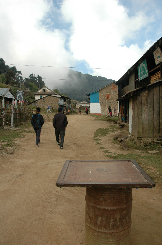 Main street in Chauki