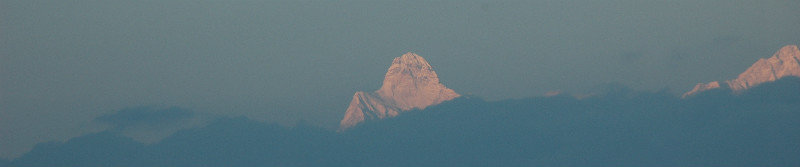 Kumbhakarna/Jannu 7771 m. seen from Gurja