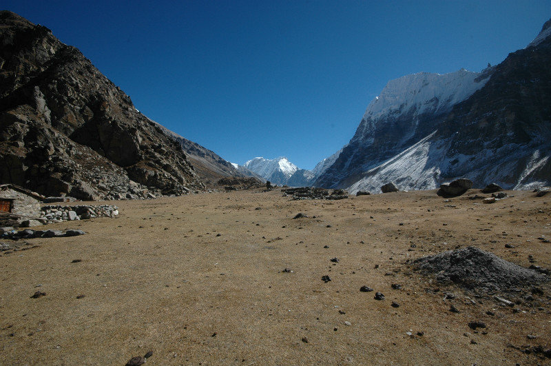 Tent Peak ( Kirat Chuli 7365 ) & Nepal Peak 7168 at the far end