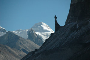 Guardien Angel overlooking the Kanchenjunga Glacier