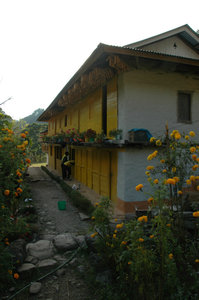 Our guesthouse in lower Yamphudin 1690 m