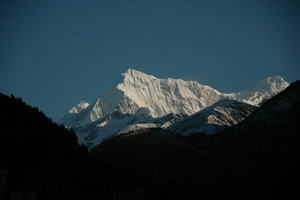 Numbur 6959 m. seen from Junbesi on Day 14