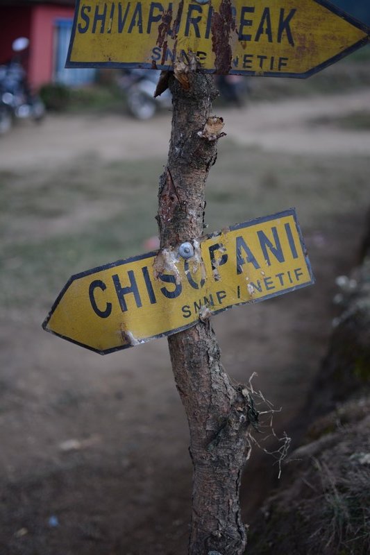 Arriving at Chisopani