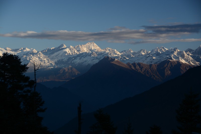 Kabang Ri, Gudi 5942 m. and Wusa 6358 m. are some of the peaks