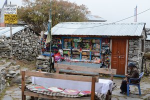 Teashop in Langtang Village